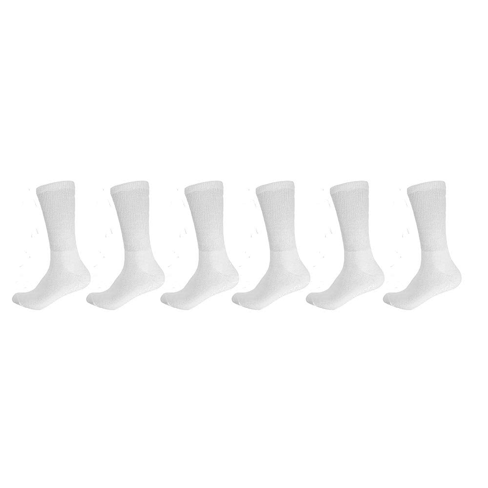 Diabetic Non Skid Hospital Slipper Socks (6-Pack) – Nobles Health