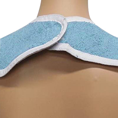 Terry Adult Bibs with Velcro Closure (Royal) - Noble's Health Care Products Solutions