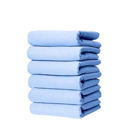 Wiederverwendbare/waschbare wasserdichte Bettunterlagen für Kinder oder Erwachsene (Blau) 