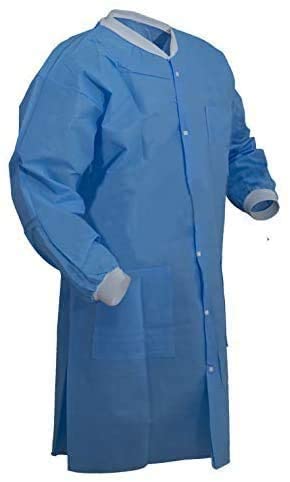 High Performance SMS Disposable Lab Coat-Large - Noble's Health Care Products Solutions