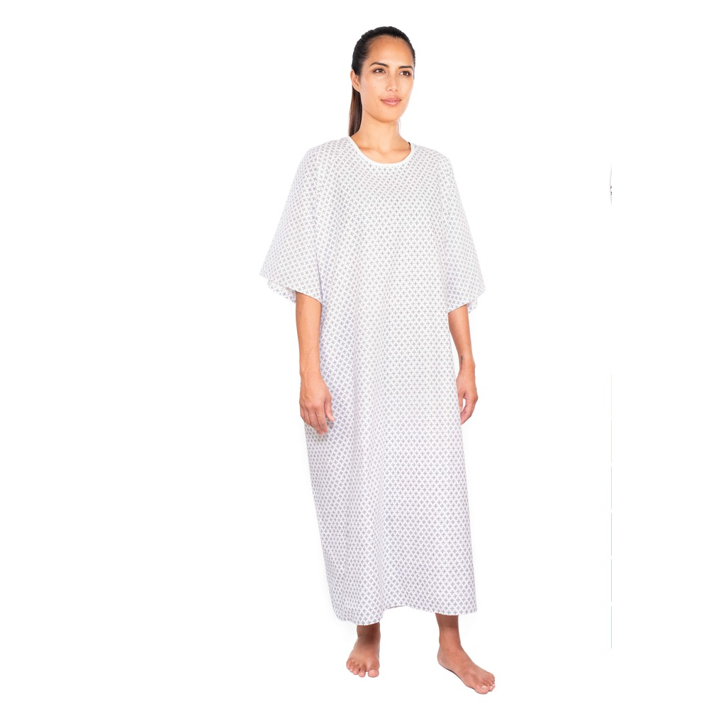 Unisex Hospital Gowns-Stars Print